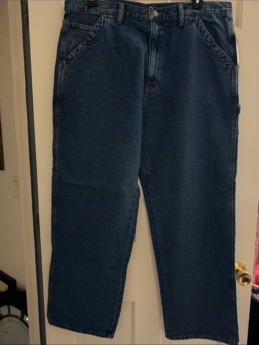 Wolverine Men's Relaxed Dark Indigo Denim Jeans